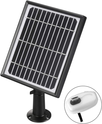 Solar Panel Compatible with Outdoor Rechargeable Battery Powered Wifi Security C - Picture 4 of 5