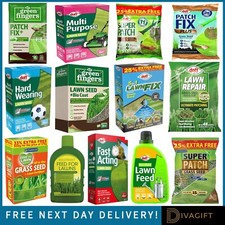 DOFF GRASS SEEDS HARD WEARING LAWN SEED TOUGH FAST GROWING LAWN FEED FERTILISER