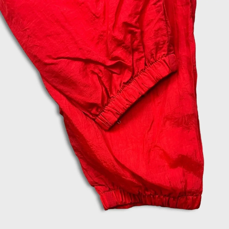 Pantalones de chándal Puma vintage años 90 para hombre grandes rojos gimnasio deportes comodidad atlético jogger Foto 4 de 4