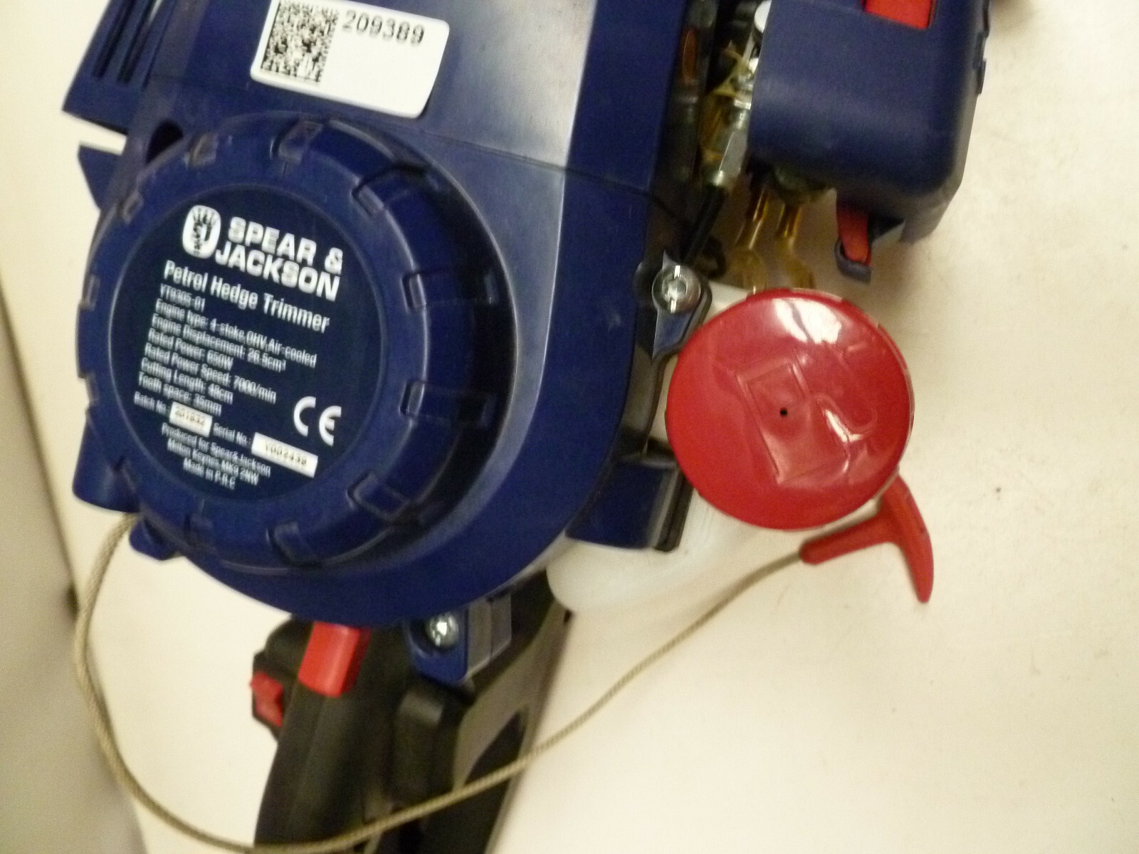 Spear & Jackson S2655HP 55cm Petrol Hedge Trimmer 26cc SPARES OR REPAIR