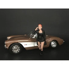 "LADIES NIGHT" GIANNA FIGURINE FOR 1/24 SCALE MODELS BY AMERICAN DIORAMA 38290
