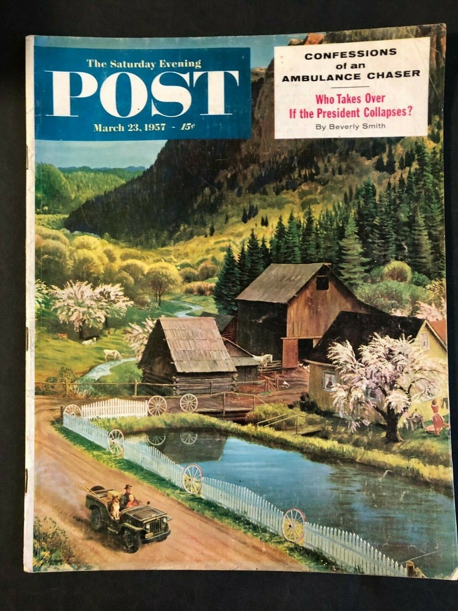 The Saturday Evening Post March 23 1957 | eBay