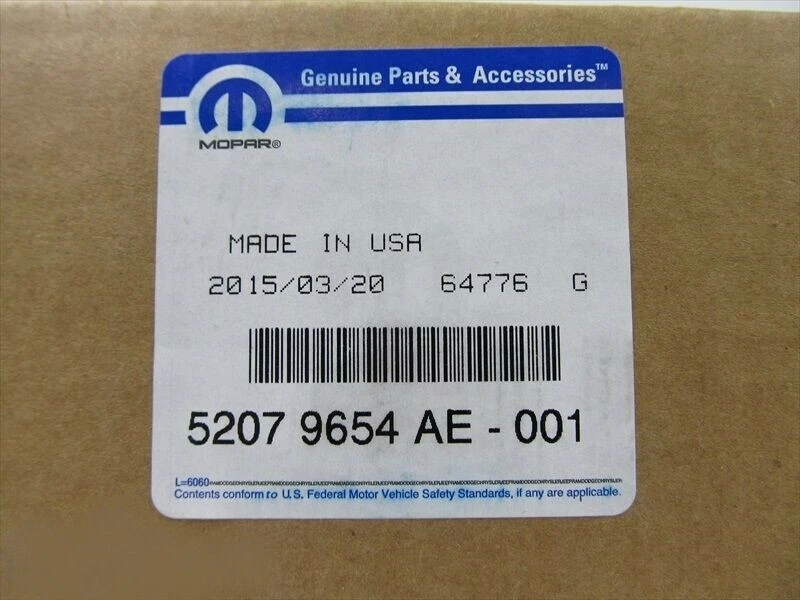 07-18 JEEP WRANGLER JK 2.8L DIÉSEL 02-07 LIBERTY 3.7 RADIADOR VENTILADOR REFRIGERACIÓN MOPAR Foto 3 de 4