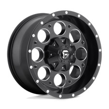 Fuel D525 Revolver Matte Black Milled Rim 17x9 6x1356x139.76x5.5 1mm Fuel D525 Revolver Matte Black Milled Rim 17x9 6x1356x139.76x5.5 1mm