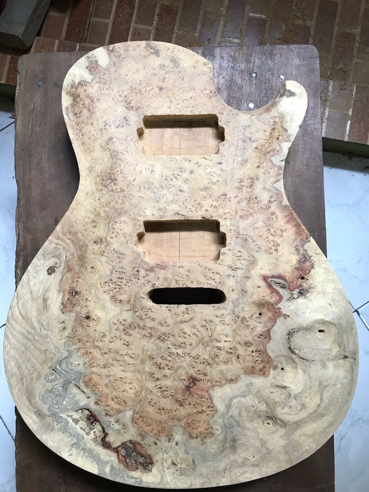 PRS style guitar body neck Finished eBay