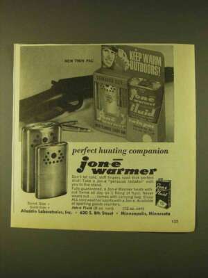 1979 Jon-e Warmer Ad - Perfect Hunting Companion
