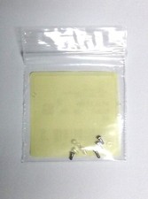 RAY BAN 3183 ORIGINAL KIT SCREWS BLACK FOR LENSES - KIT VITI ORIGINALI PER LENTI