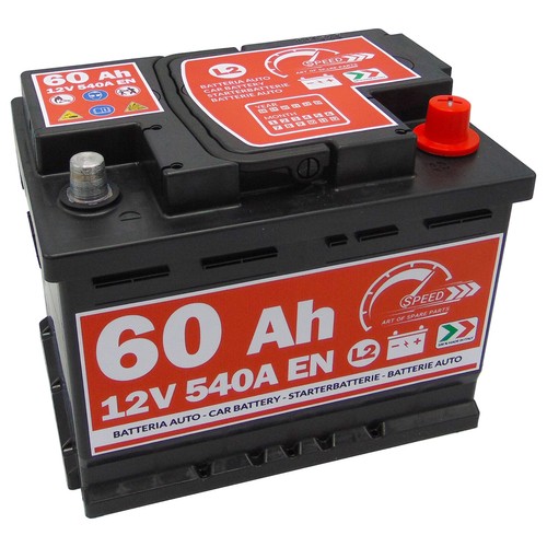 Autobatterie 12V 60Ah 540A EN Speed starter Batterie ersetzt 55 56 62
