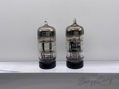 Matched Pair RCA 12AT7WA Dual Triode Guitar Amp. Audio Vacuum Tube Valve- Bangyb