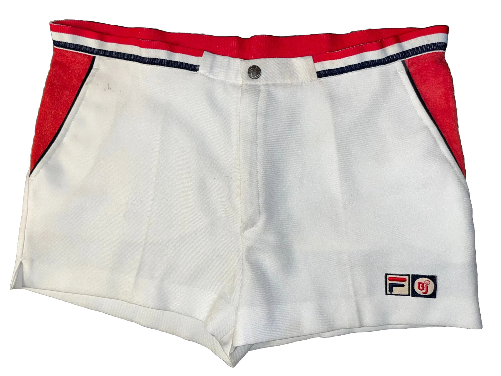 FILA BJORN BORG Tennis PANTALONCINO SPORT UOMO SHORT MAN VINTAGE 70’s “RARE”