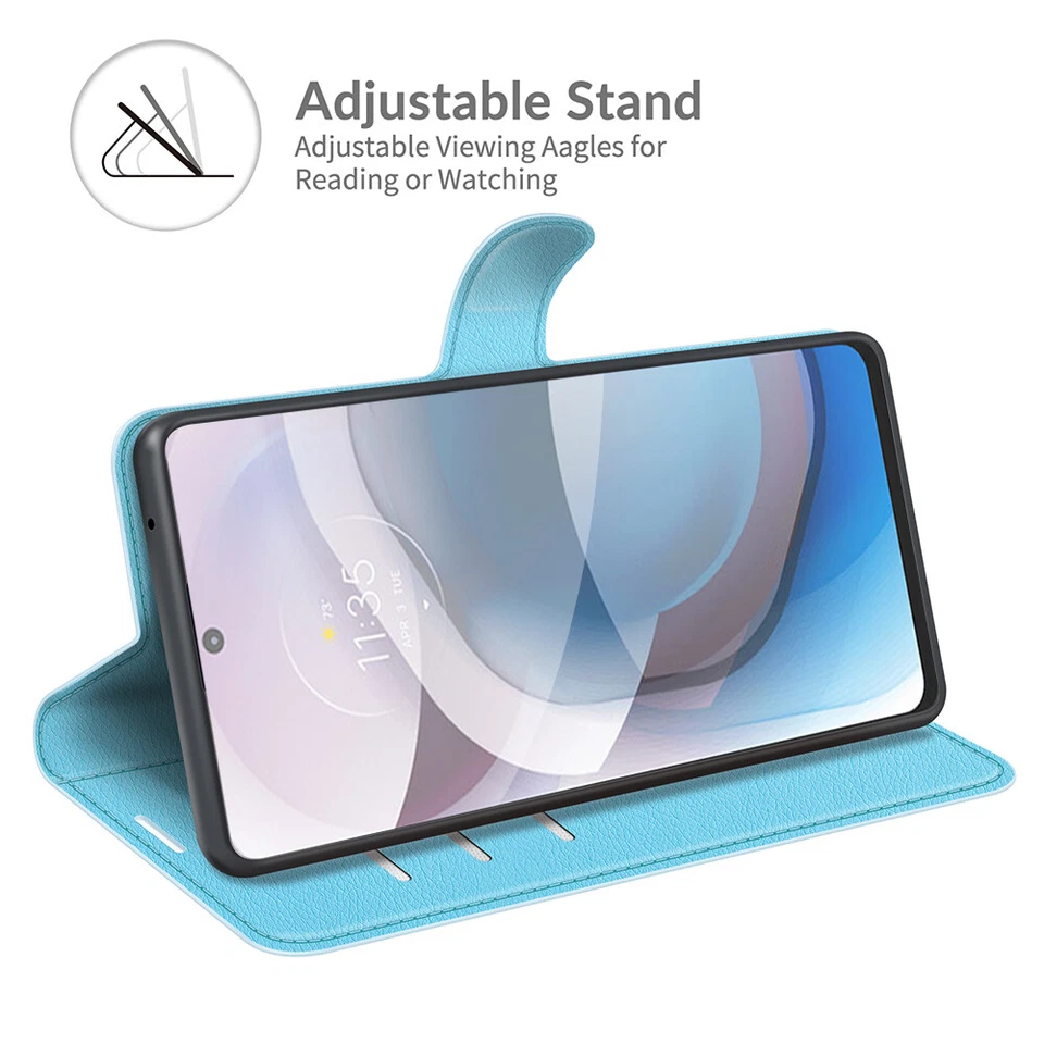 Leather Flip Bling Rhinestone Diamond Wallet Case For iPhone 16 Pro Max 14 13 15 - Image 4 of 4