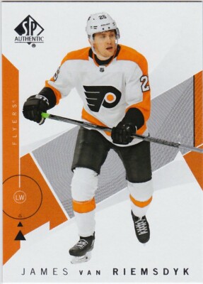 18-19 2018-19 SP Authentic James van Riemsdyk #83-Flyers