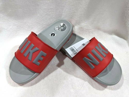 Nike Offcourt Pewter Grey/Red Men's 
