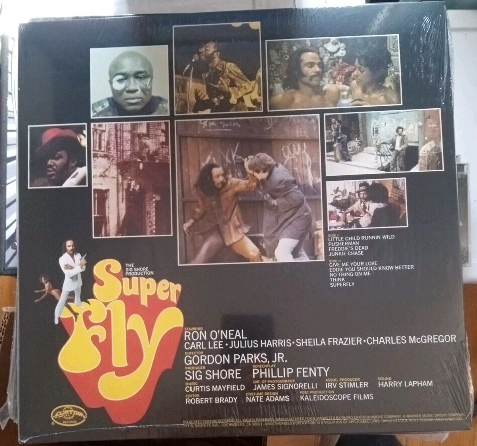 Superfly by Curtis Mayfield (Record, 2021) Factory Sealed Red