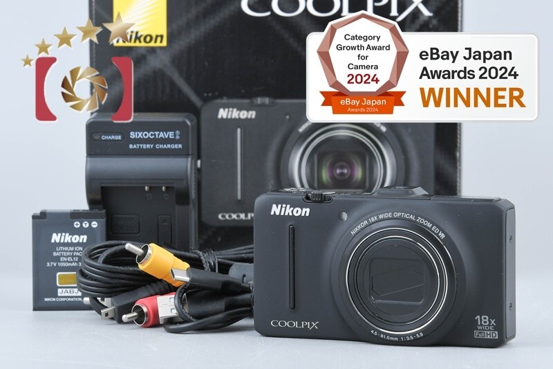Nikon COOLPIX Style COOLPIX S9300 NOBLE… Nikon COOLPIX S9300 Noble Black 16.0 MP Digital Camera w