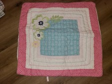 Pottery Barn Kids "Embroidered Flowers" Euro Pillow Sham