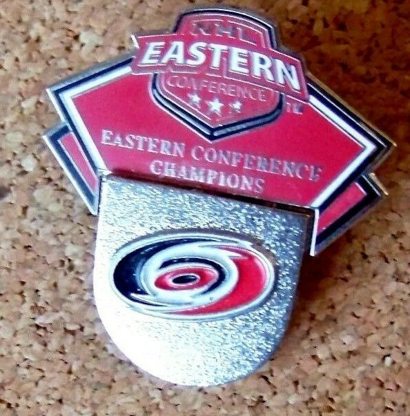 2006 Carolina Hurricanes Eastern Conference Champions lapel pin NHL