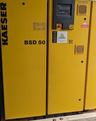 Kaeser BSD 50 Direct Drive 50HP Rotary Screw Air Compressor 241 CFM 3 Phase 460V