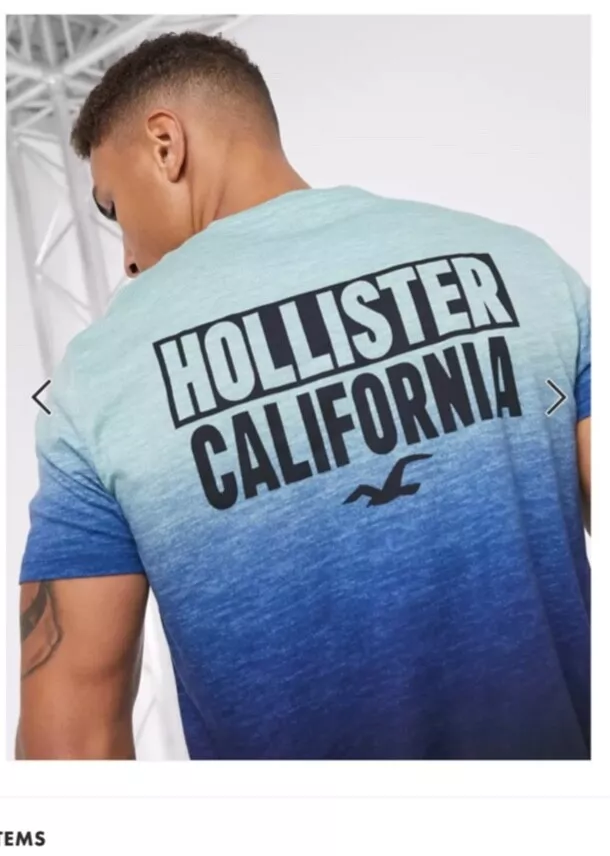 Hollister ombre t shirt outlet