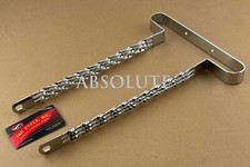 VINTAGE LOWRIDER TRIPLE FLAT TWISTED CHROME BUMPER FRONT/REAR 24"/26" BICYCLES.