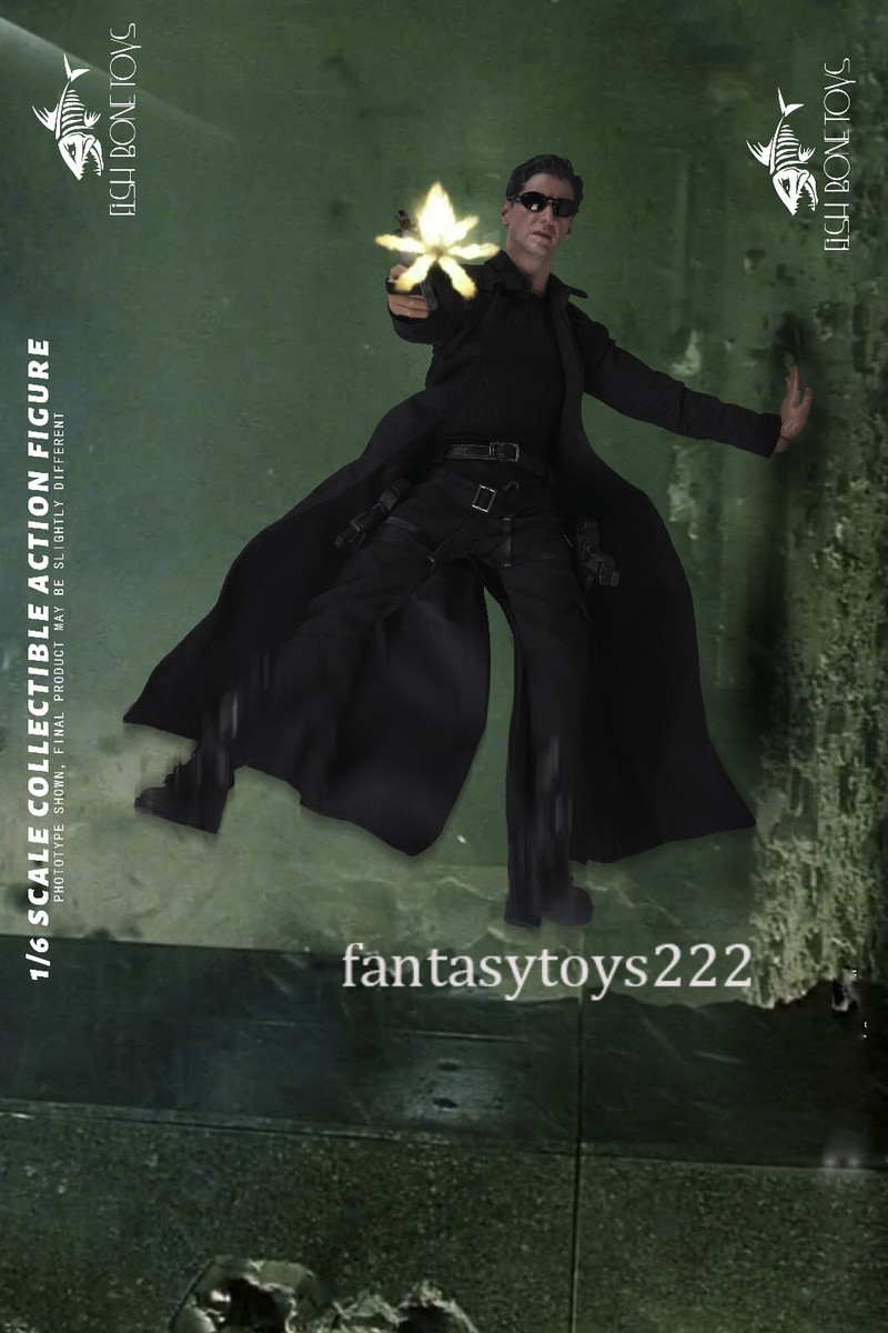 FISH BONETOYS FB-Z002 The Matrix Neo 1/6 Scale Action Figure FISH BONETOYS FB-Z002 The Matrix Neo 1/6 Scale Action Figure