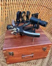 Solid Aluminium Nautical Tamaya Sextant Accurate Working Navigation Vintage