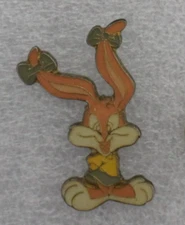1990s BABS BUNNY Lapel Pin 2.5 x 2.5 cm. (1" x 1") Tiny Toon Adventures Warner