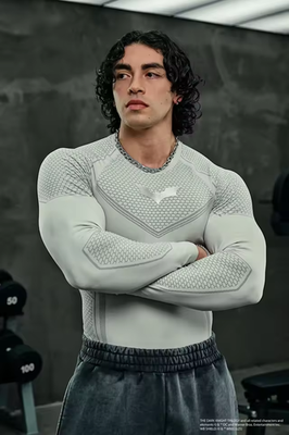 Batman Gym Long-Sleeve Compression Shirts NEW | eBay