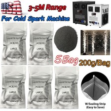 Cold Spark Machine Ti Powder 200g Bag 2-5M Range Stage Effect Outdoor/Indoor