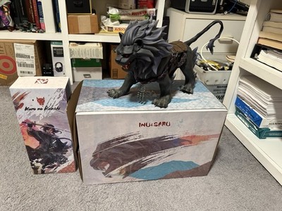 AX2 STUDIO  Inu&Saru - Kuro No Kenshi  Kengo Youth Edition & Shishimaru USA 1/6