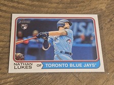 2023 Topps Heritage High Number #667 Nathan Lukes RC Nmmt