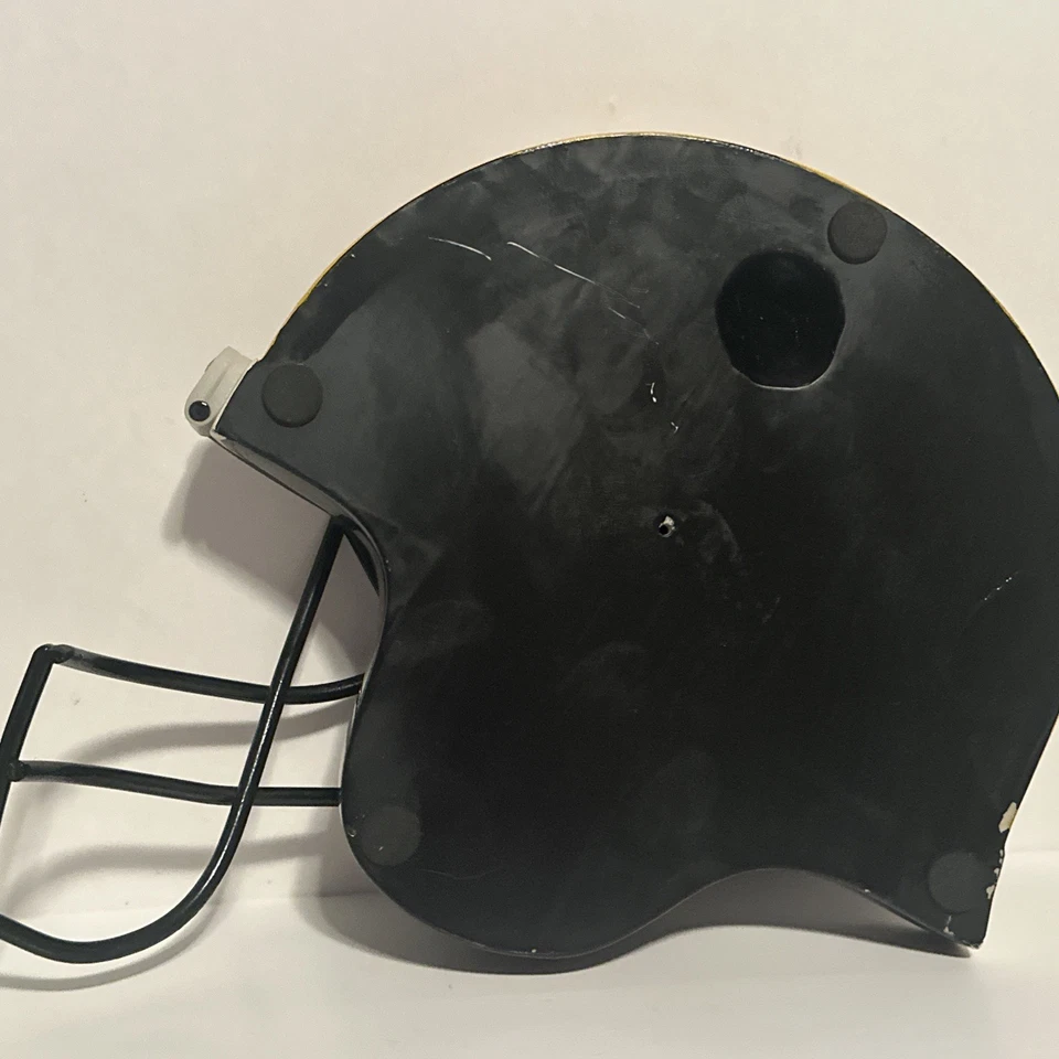 Casco de colección Pittsburgh Steelers placa de pared 3D 11” X 9” colgante NFL hombre cueva Foto 3 de 3