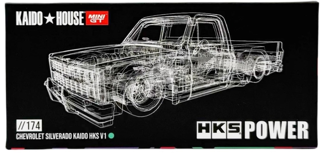 MINI GT 1/64 - CHEVROLET SILVERADO KAIDO HKS V1 - 1980