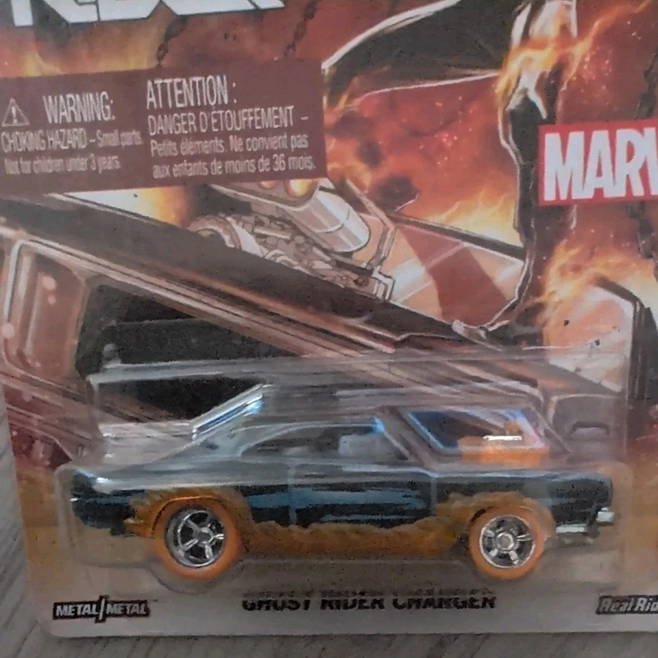 Cargador Hot Wheels Premium 2025 Hot Wheels Popculture Marvel Ghost Rider 4+ Nuevo Foto 2 de 3