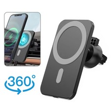 For Magsafe Car Mount Charger 15W Wireless Car Charger iPhone Holder Magnetic