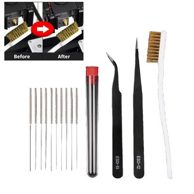 For M6 M7 E3D MK8 Creality K1 K1C K1 Max Ender3 V3 3D Printer Cleaning Kit Tools