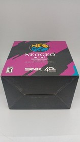 SNK NEOGEO Mini Arcade Game Console FM1I1X1800 40 Built-in Retro Games Boxed