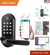 Secure Your Home with Bluetooth Fingerprint Lock Easy App Control Install