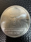1 Oz Silver Round .999 Fine Trump Never Surrender The Don Melt Value over $96!
