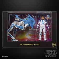 Comic Con 2026 Hasbro Star Wars Black Series ARF TROOPER 501st & AT-RT - InHand