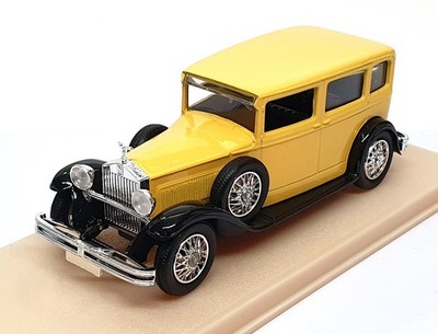 Eligor 1/43 Scale 1030 - 1928 Rolls Royce 20/25 Limousine - Yellow