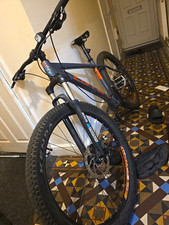 Carrera Vengeance 26in MTB Front Suspension Mechanical Disc Black/Orange