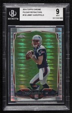 2014 Topps Chrome Pulsar Refractor Jimmy Garoppolo #150 BGS 9 MINT p6d