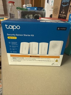 Tapo Door Sensor Starter Kit 3 Pack w/ Hub Matter Compatible