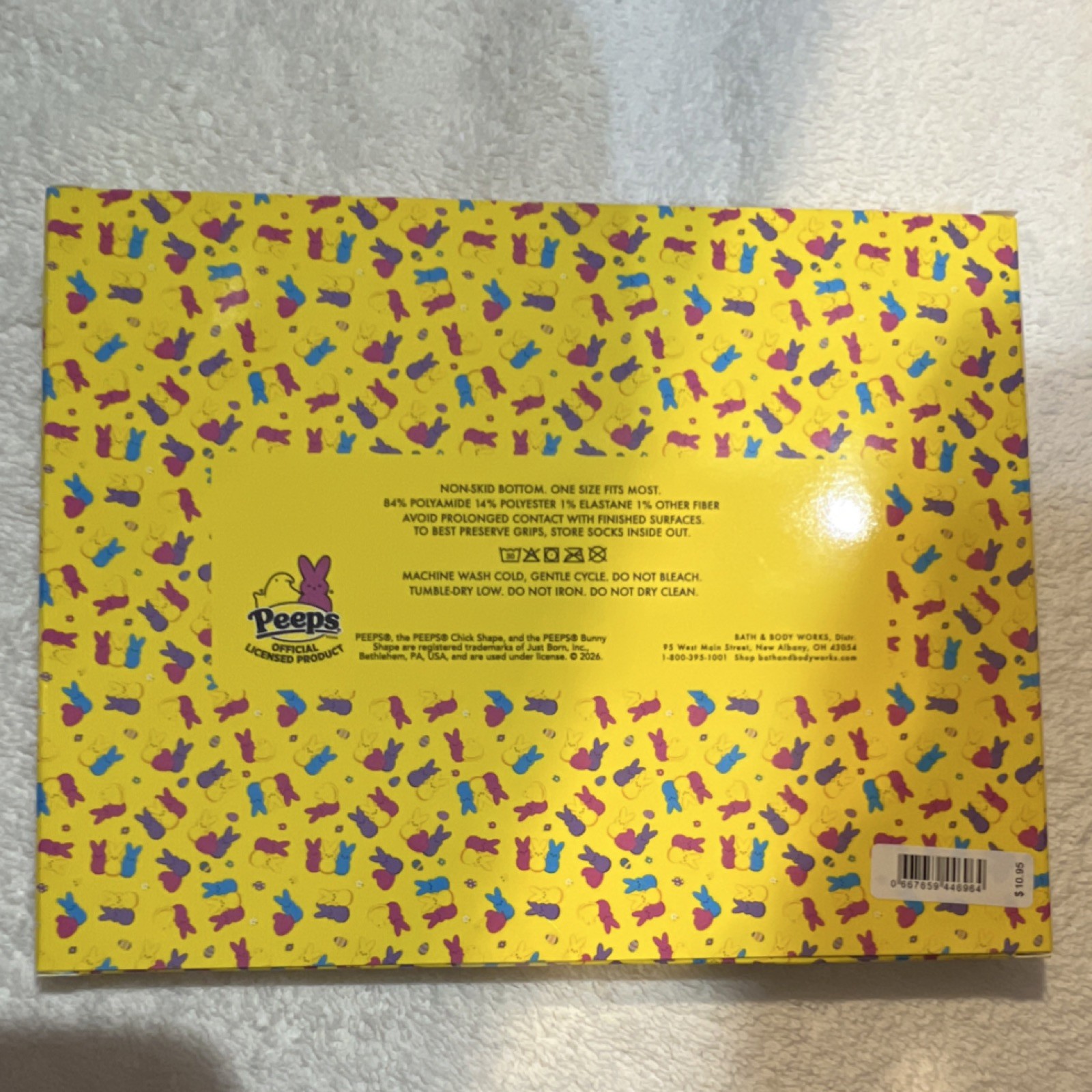 Calze da salotto antiscivolo Bath & Body Works x Peeps foto 2