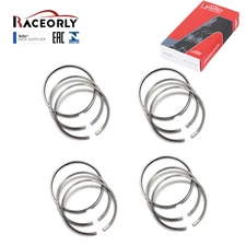 RACEORLY 4cyl Piston ring set for BMW X1 X3 X5 2.0 N47 Diesel Engine 11257812636