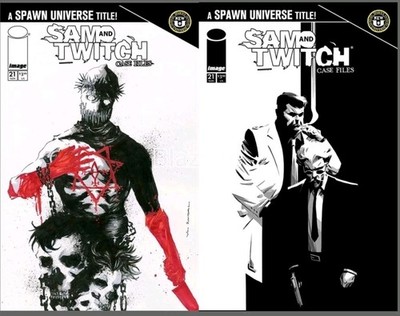 Sam and Twitch Case Files #21 Cover A B Variant Set Options Image Comics NM