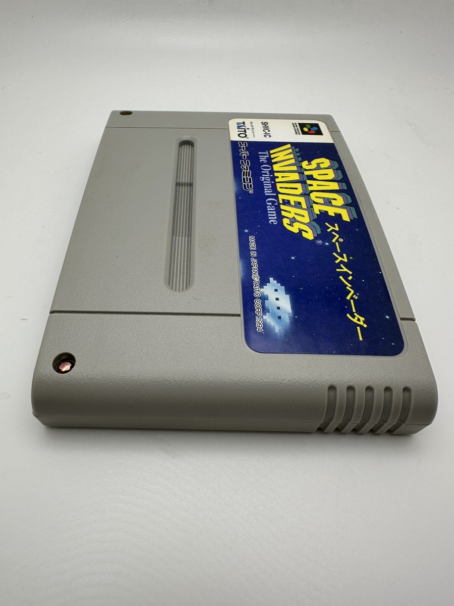 Japanese Space Invaders Nintendo Super Famicom SFC Japan Complete