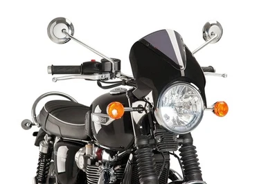 Puig Vision pour Triumph BONNEVILLE, BONNEVILLE T100, entre autres Teinté foncé - Photo 1/4