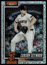 2026 Topps #112 Carson Seymour Confetti